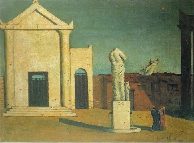 The Enigma of an Autumn Afternoon by Giorgio De Chirico