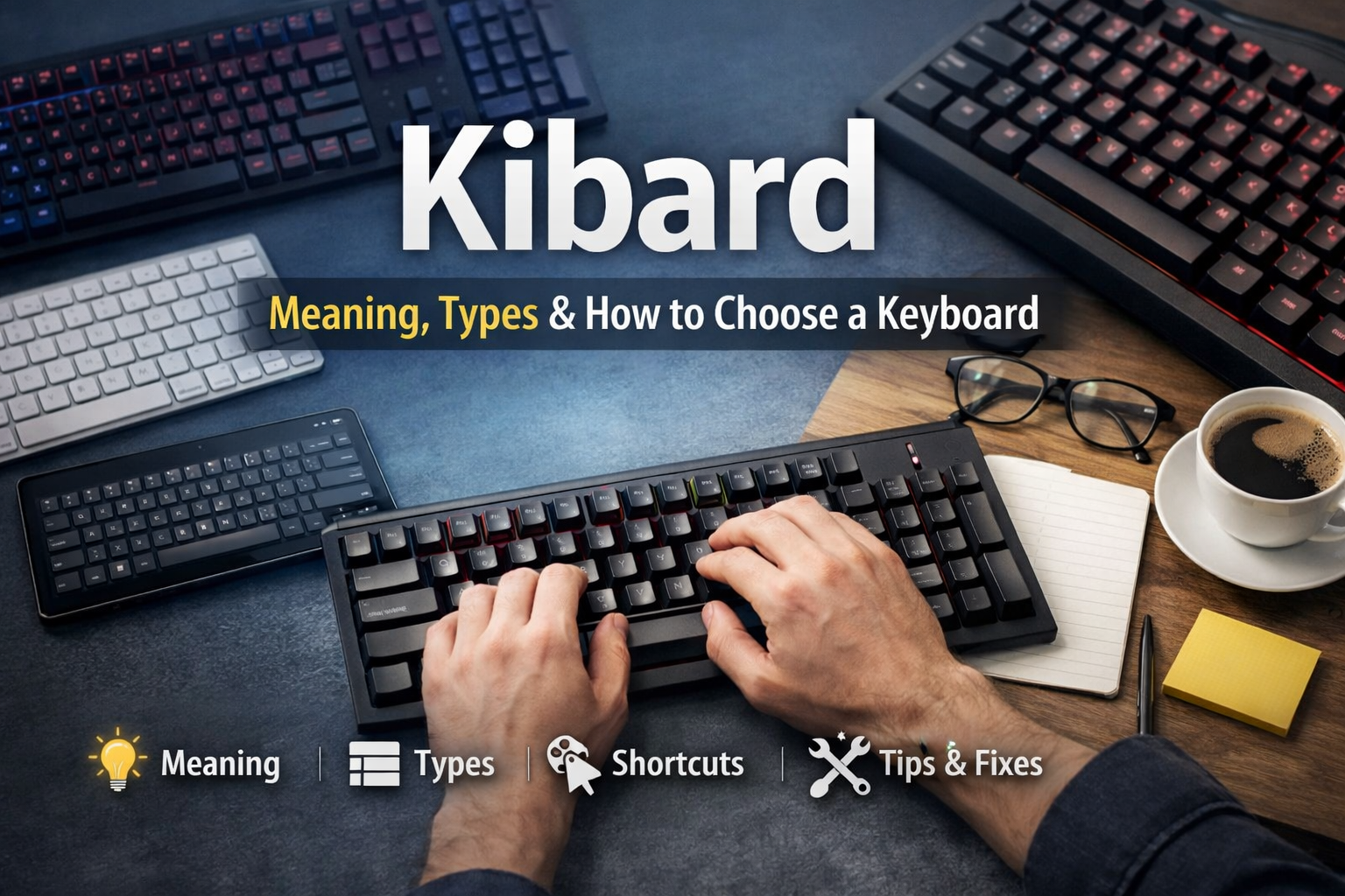 Kibard Meaning, Types, Uses, Shortcuts, and How to Choose the Right Keyboard