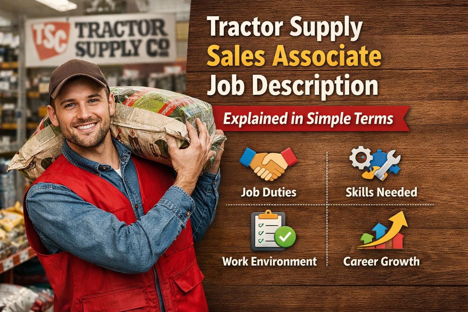 tractor supply sales associate job description