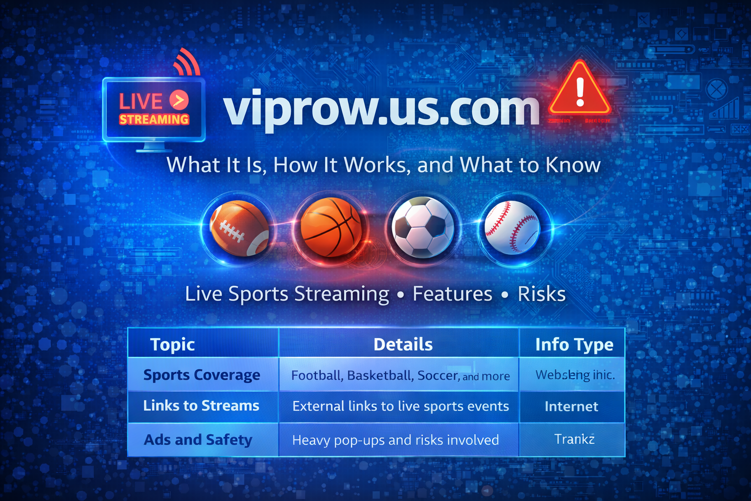 viprow.us.com Explained: Live Sports Streaming Overview