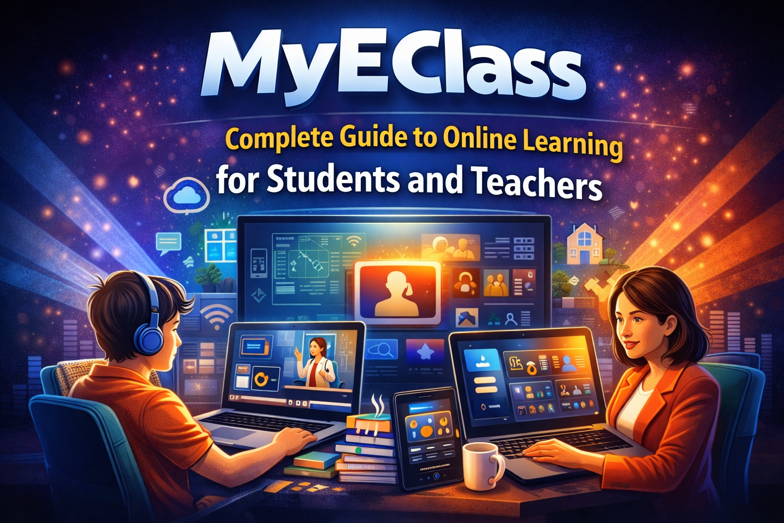 MyEClass: A Complete and Simple Guide for Students, Teachers, and Schools